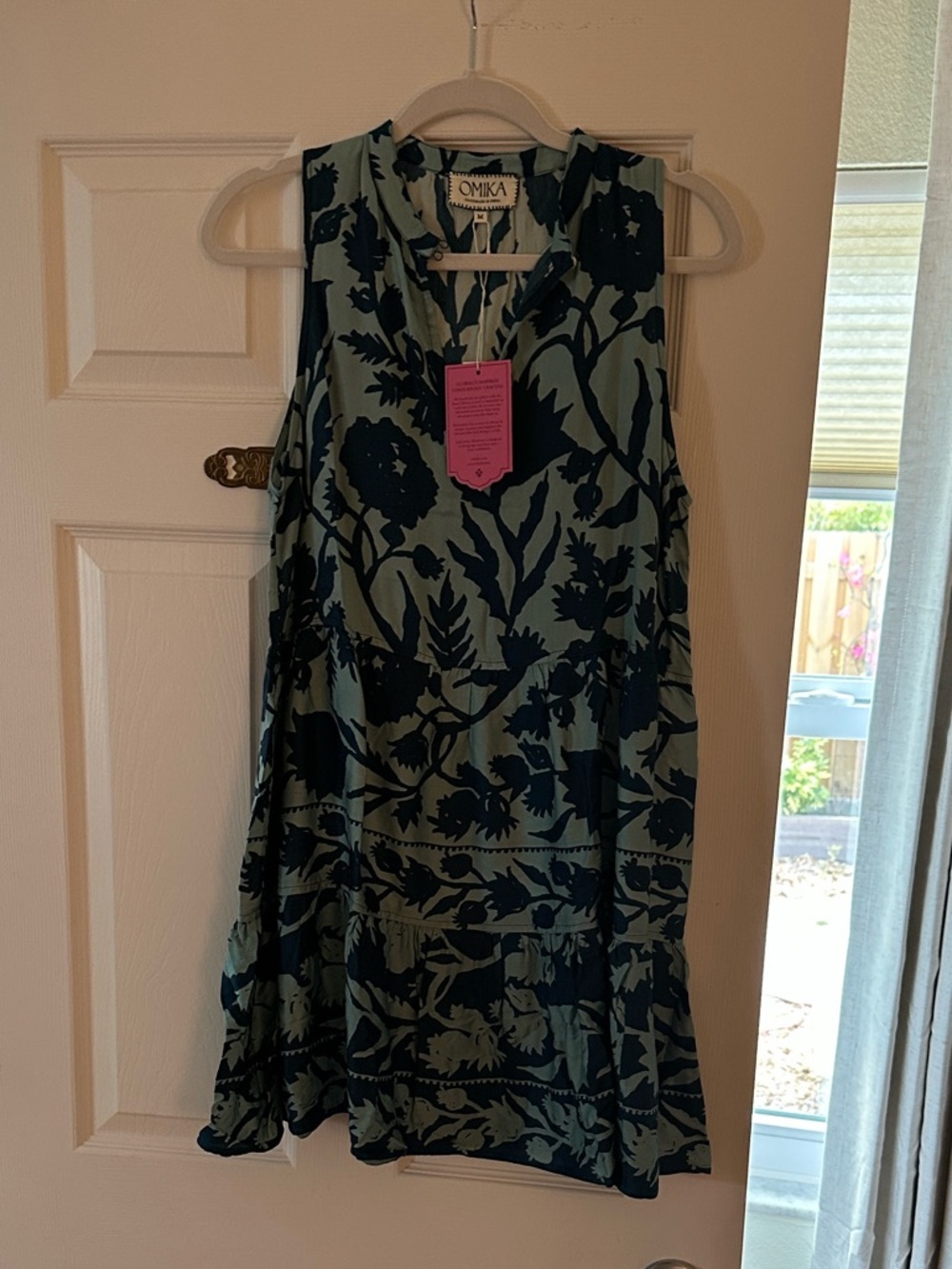 Elsie Mini Dress — Lolita Harbor in Blue Floral